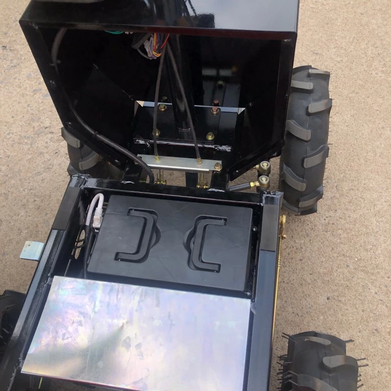 Electric Dump Truck unloading