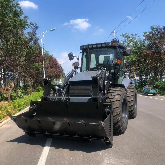Standard 4CX backhoe loader operator controls