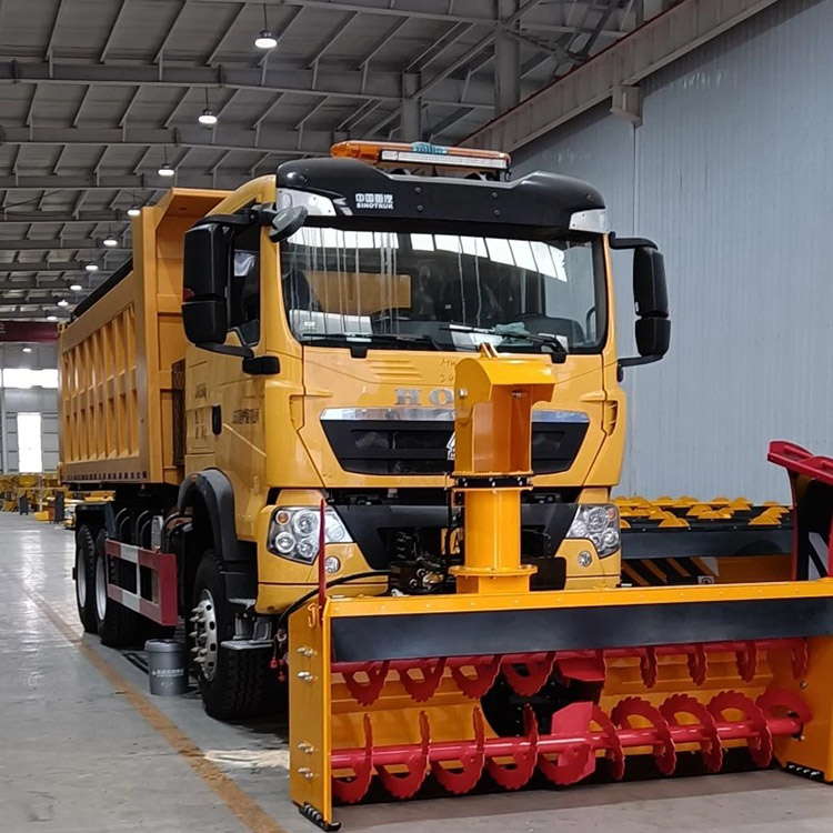 Máy thổi tuyết đôi lớn