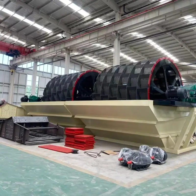 Thiết bị rửa cát và sỏi để khai thác